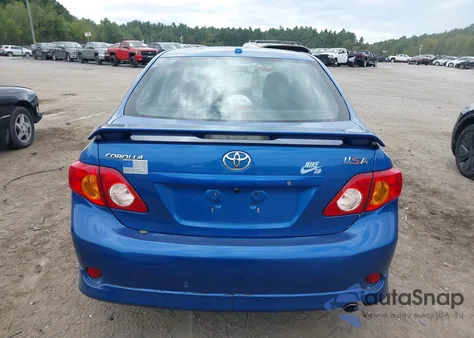 2010 Toyota Corolla S z USA, uszkodzony, nr VIN 2T1BU4EE1AC375654